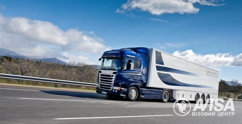 Виза в Великобританию для водителя-международника оформлення віз, фото на avisa.com.ua